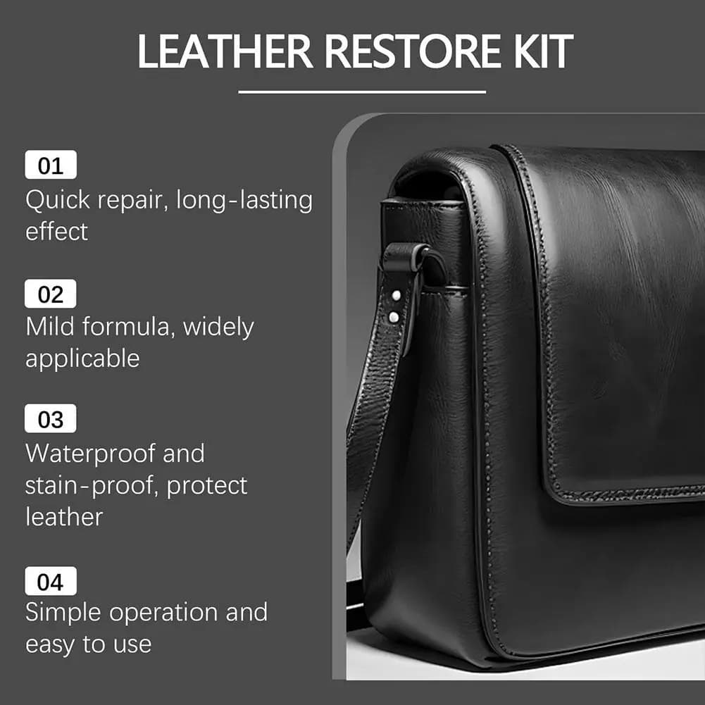 Leather Repair Kit for Furniture and Car Seats