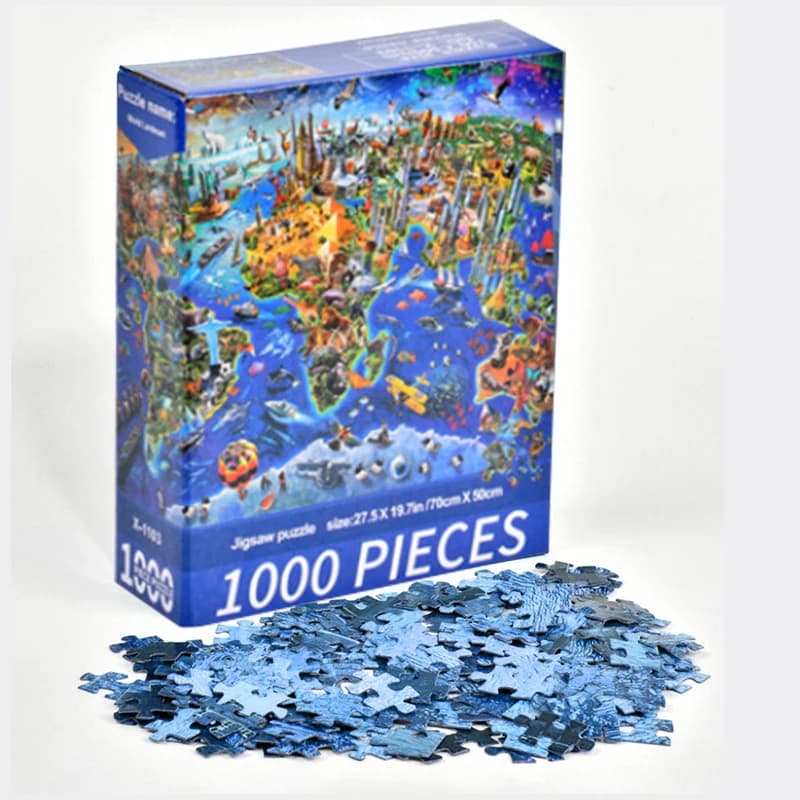 Funny World 1000 Piece Jigsaw Puzzle