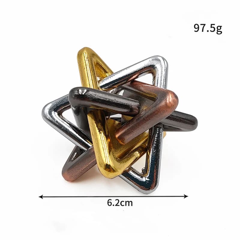 Metal Lock Brain Teaser Puzzle