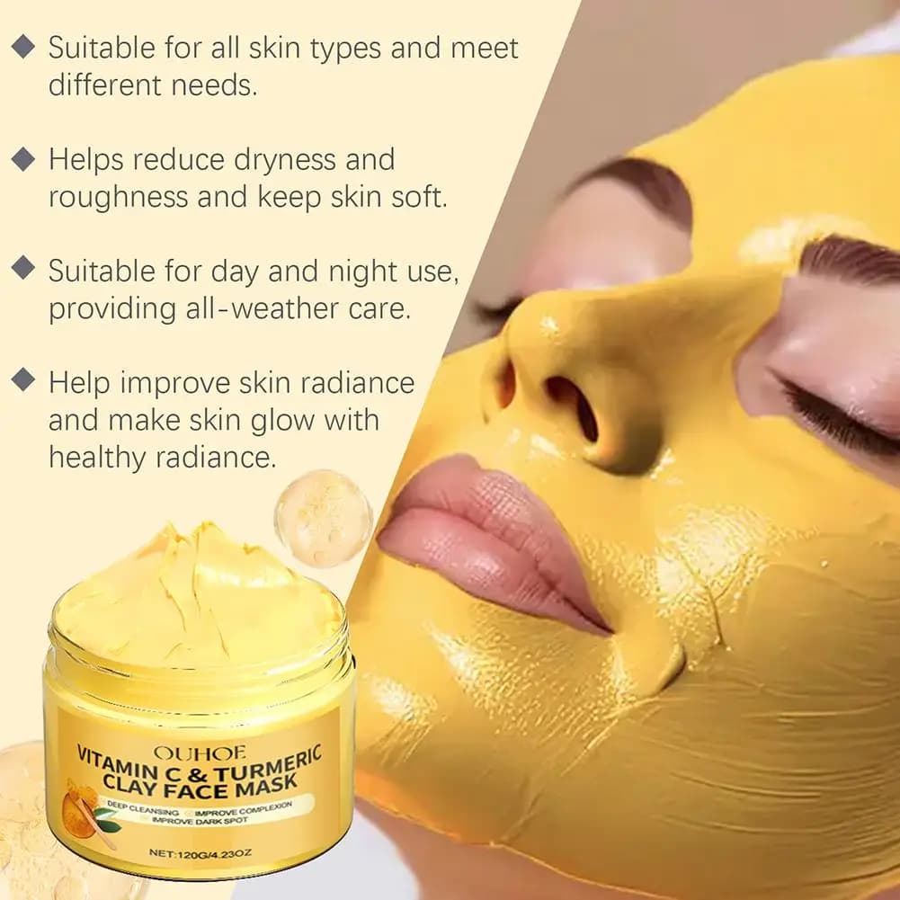Turmeric Vitamin C Clay Mask