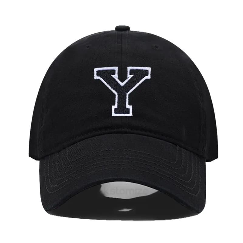 Embroidered Initial Baseball Cap