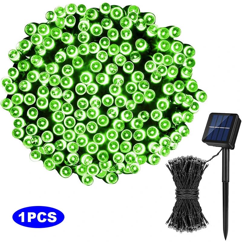 Solar LED String Light with 8 Modes
