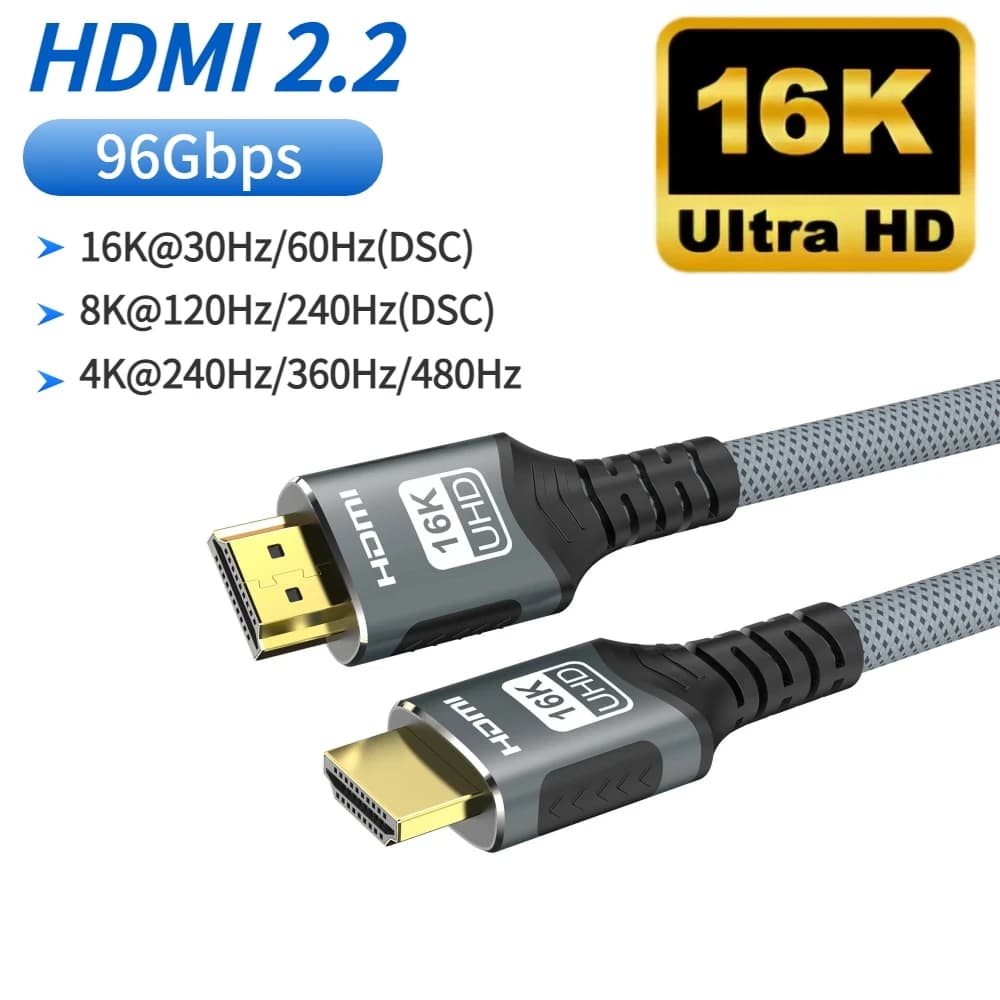 HDMI 2.1 Cable 8K 60Hz 4K 120Hz 3 Meter