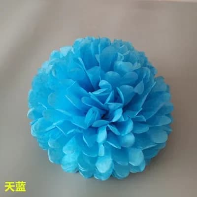 Tissue Paper Pompoms Flower Balls Decorations