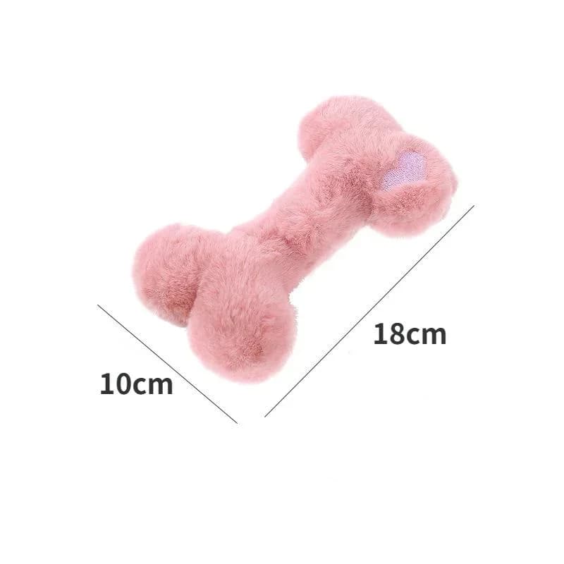 Dog Toys Bone Design Pet Plush Toy Dog Interactive Toy Cat Toy Pet Supplies  Собачьи игрушки