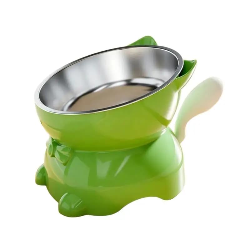 Elevated Stainless Steel Pet Feeding Bowl