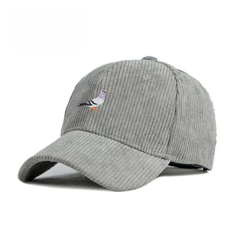 Pigeon Embroidery Baseball Cap