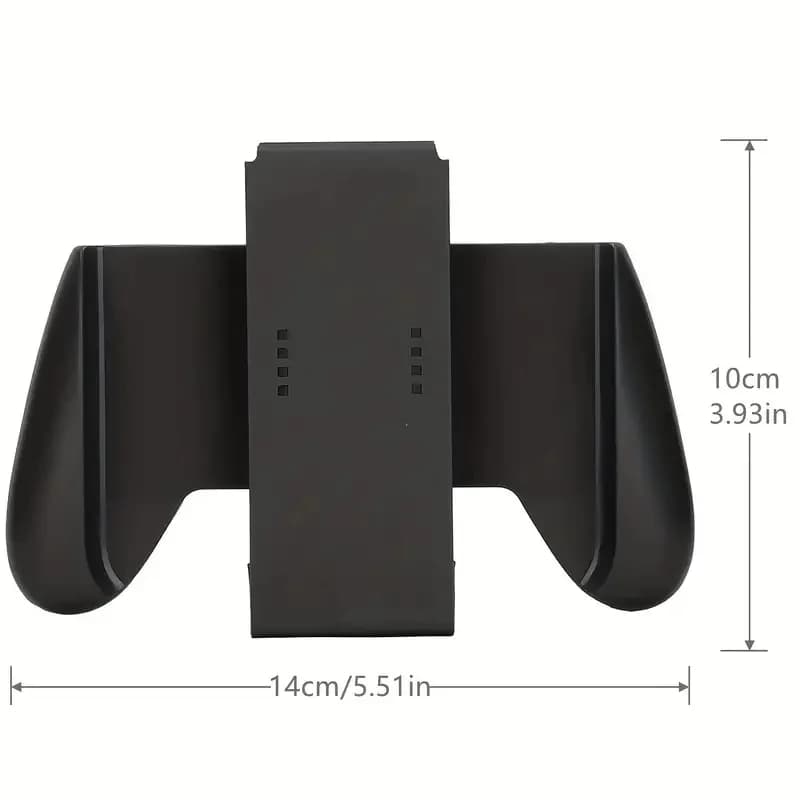 Game Controller Accessories Kit, Comfort Grip Handle Wrist Strap, Wireless Gaming Remote Grip Holder for Handheld Console