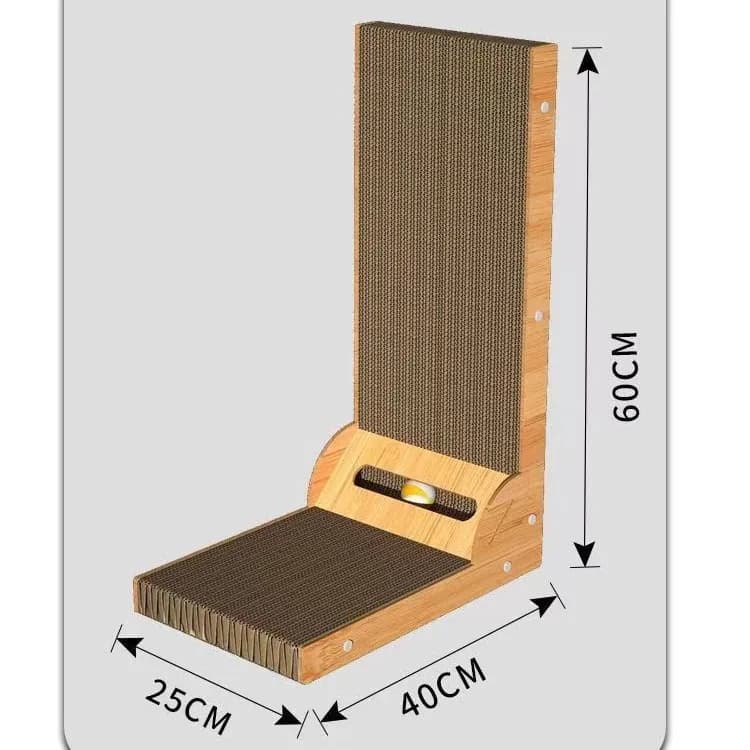 Wooden Cat Scratching Post