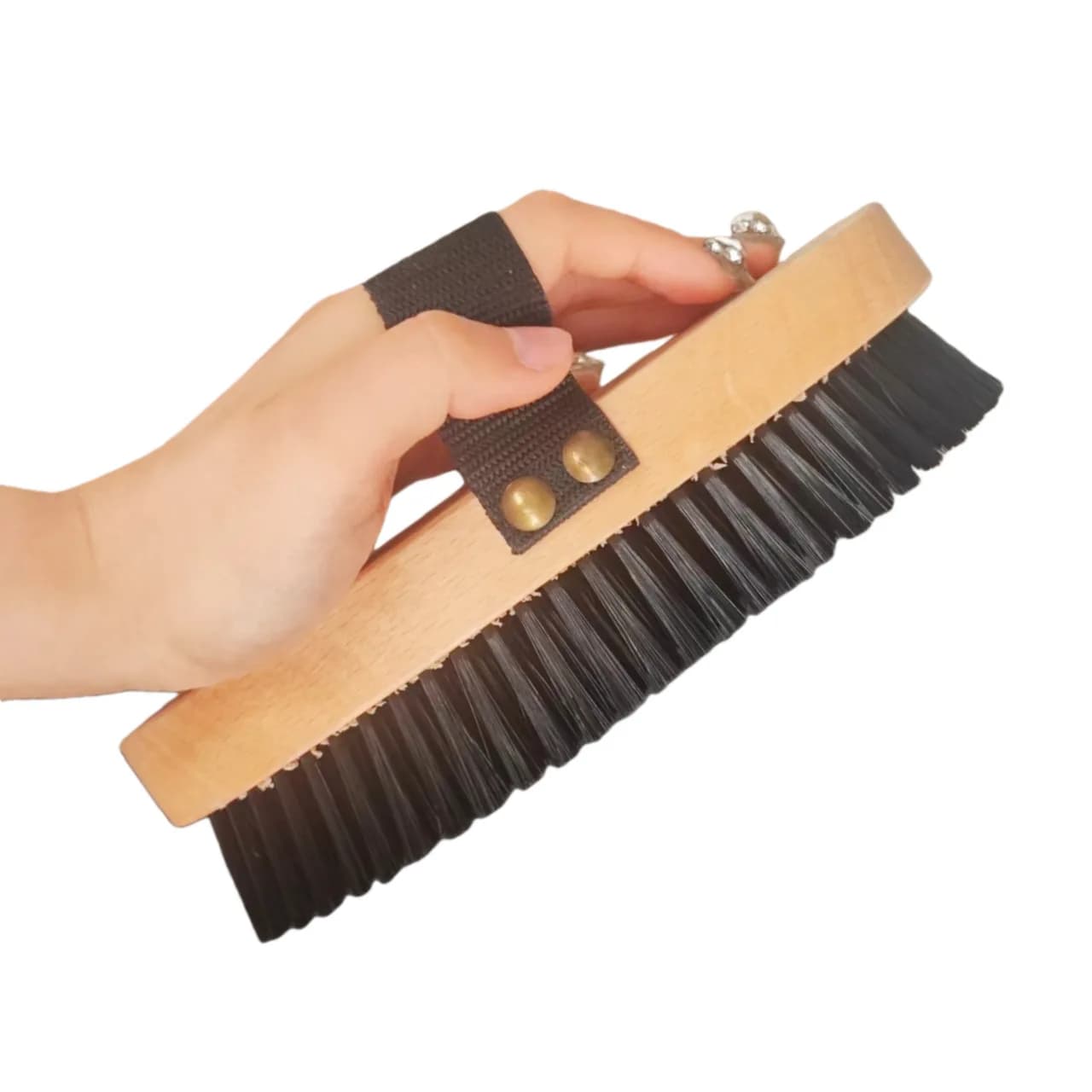 Wooden Horse Grooming Brush
