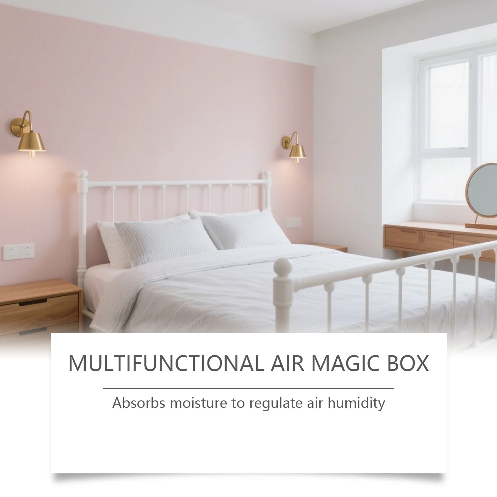 Odor Eliminator and Moisture Absorber Box