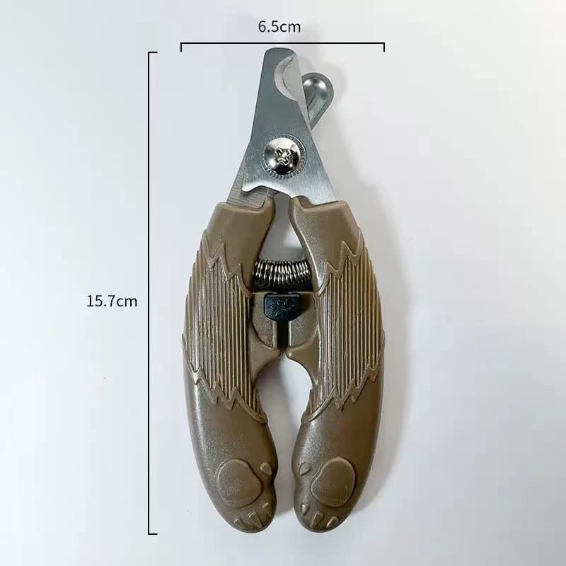 Pet Nail Clippers with Wooden Handle