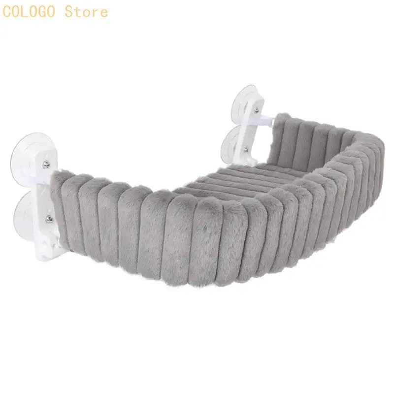 Plush Window Perch Hammock for Cats