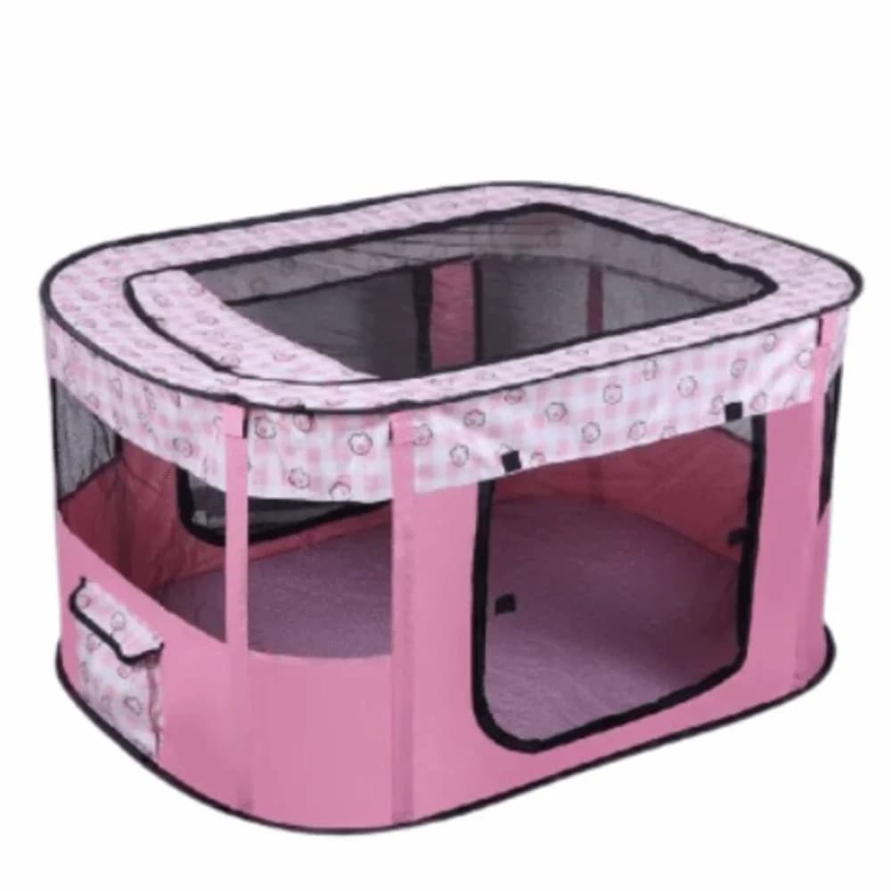 Portable Collapsible Pet Playpen with Oxford Cloth