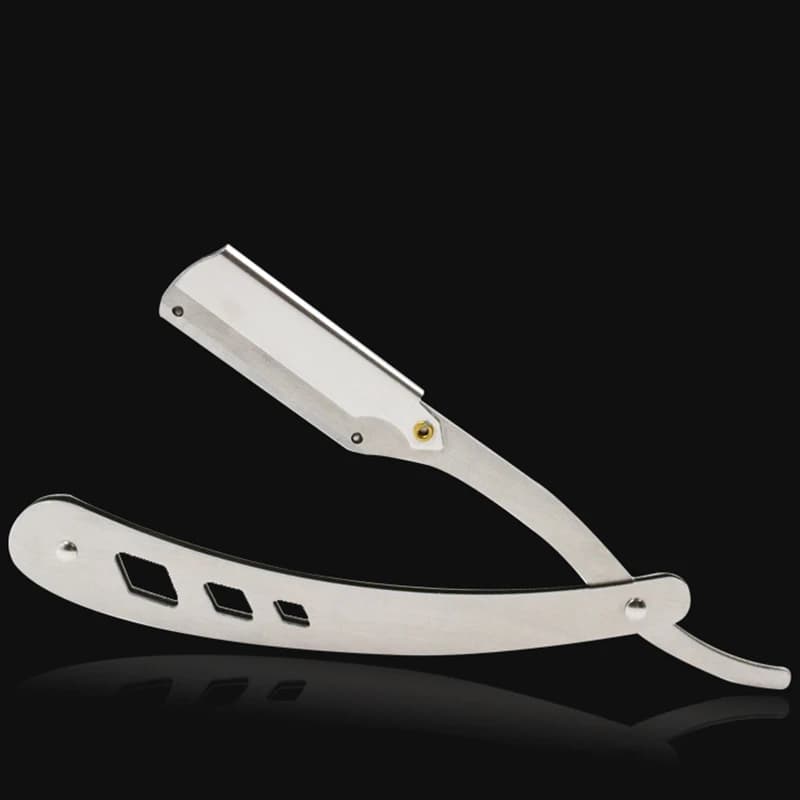 Antique Black Folding Straight Razor Holder