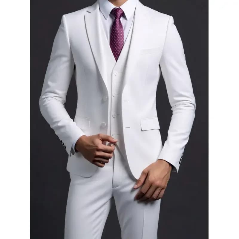 Men's Three-Piece Business Suit