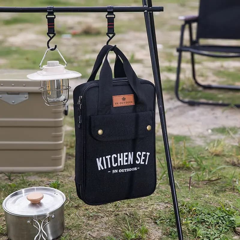 Camping Cookware and Utensil 8-Piece Set