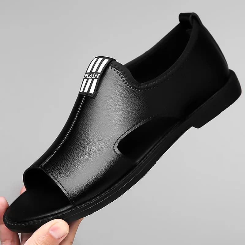 Men's Leather Casual Sandals