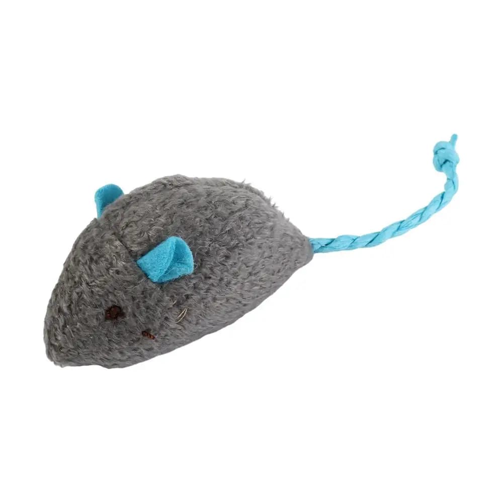 cat suppliesPortable Random Color Interactive  Soft Cats Training  Simulated Mouse Fake Mice Catnip