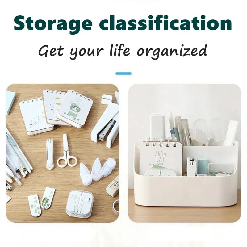 Desk Organizer, Office Supplies Organizers and Accessories, Makeup Brush Holder, Pen/Pencil Holder, Remote Control Holder