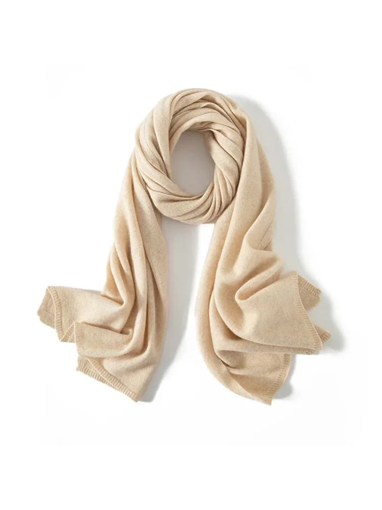Wool Cashmere Scarf Wrap Shawl