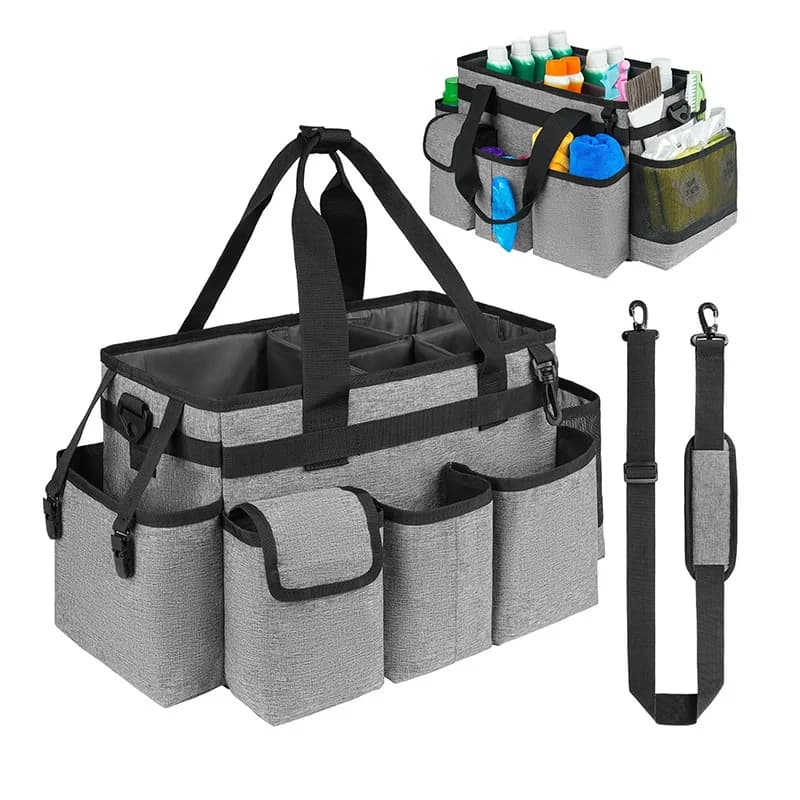Portable Cleaning Supplies Storage Bag