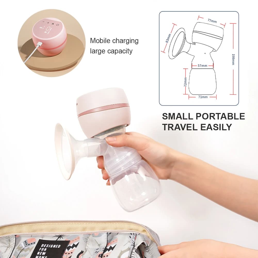 Portable Electric Breast Pump USB Rechargeable