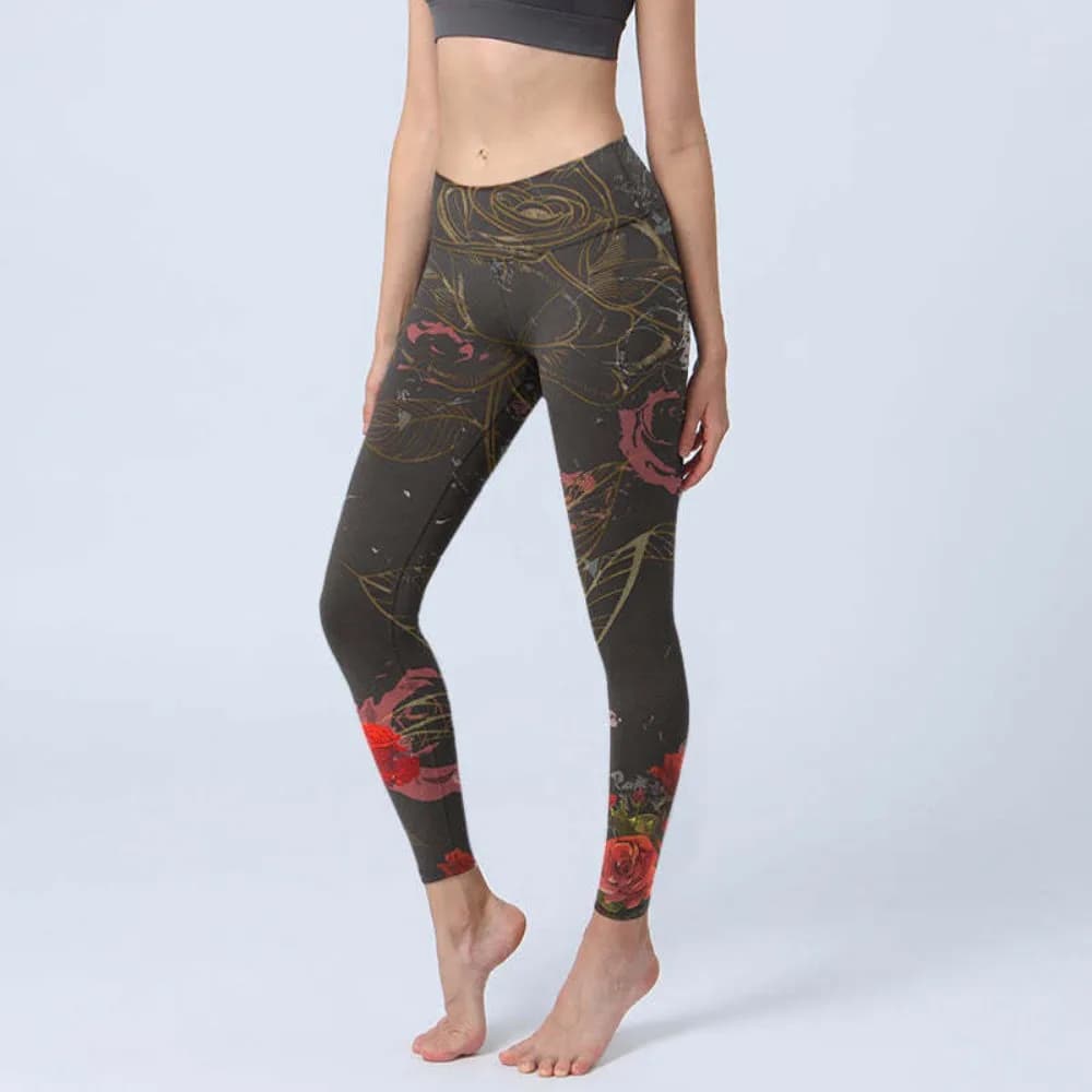 Women's High-Waisted Tummy Control Leggings