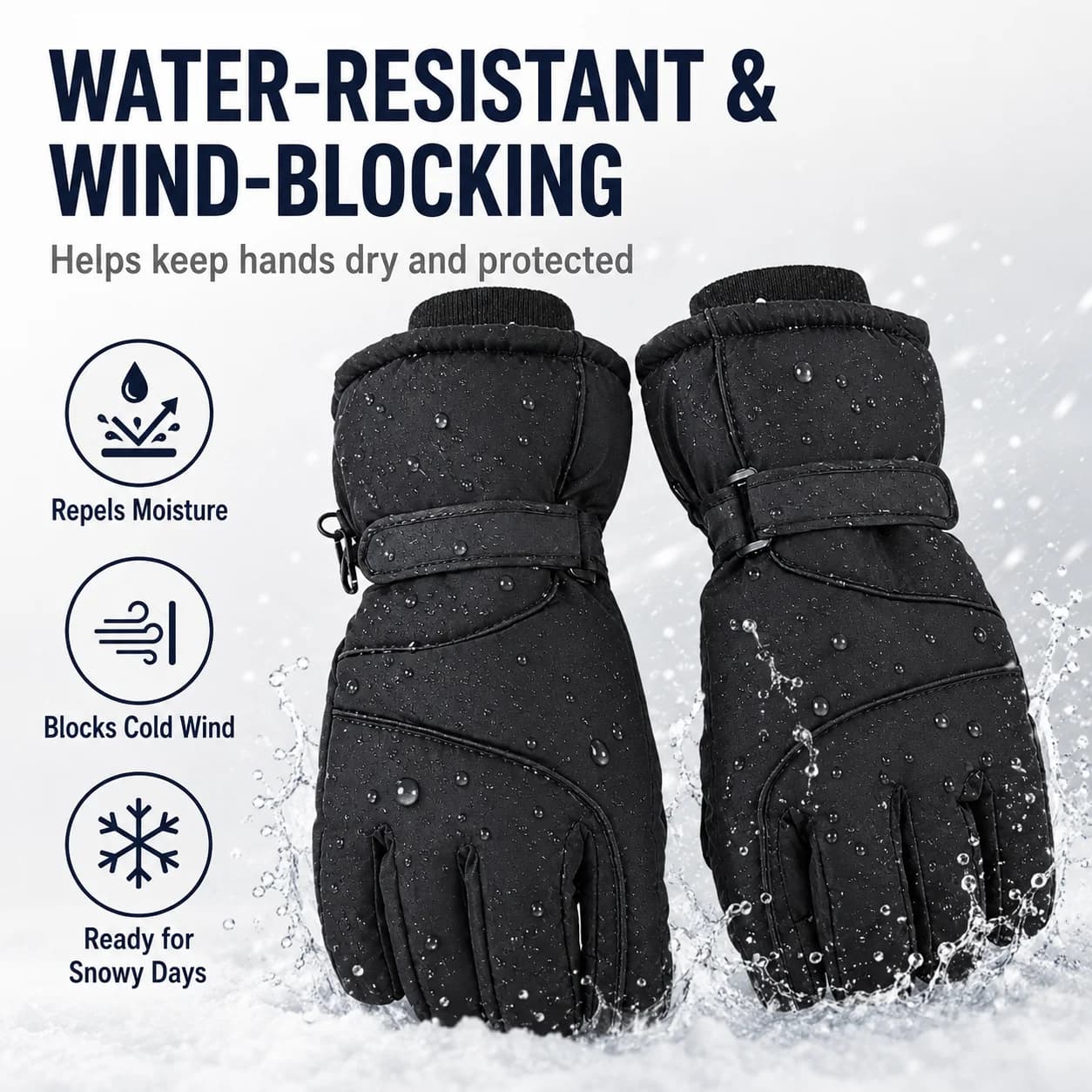 Waterproof Thermal Ski Gloves
