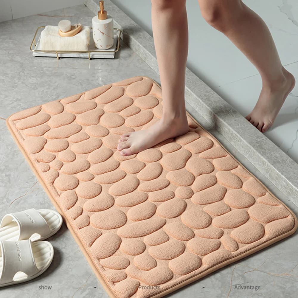 Non-Slip Absorbent Bathroom Floor Mat