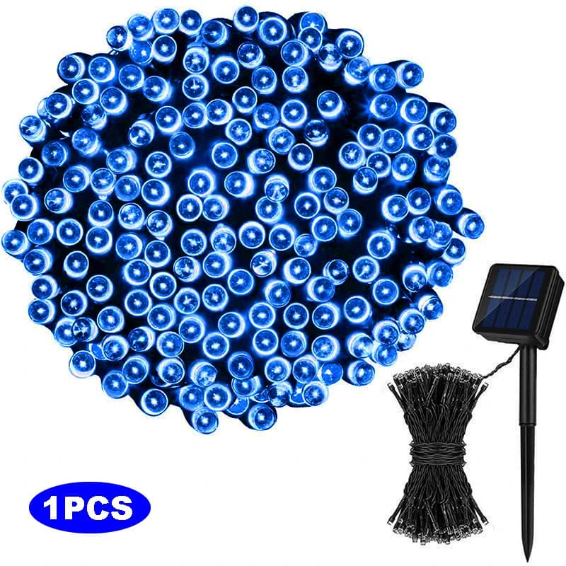 Solar LED String Light with 8 Modes