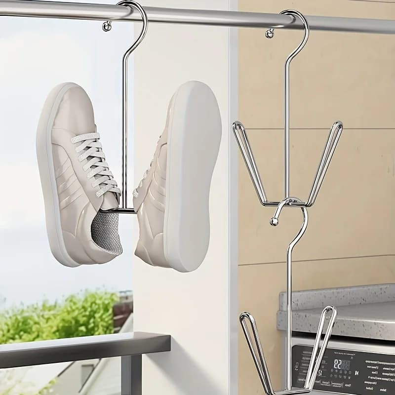 Stainless Steel Shoe Rack Hanging Drying Rack