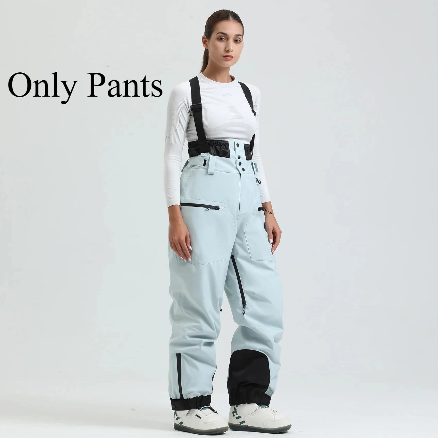 Women's Windproof Waterproof Snow Pants