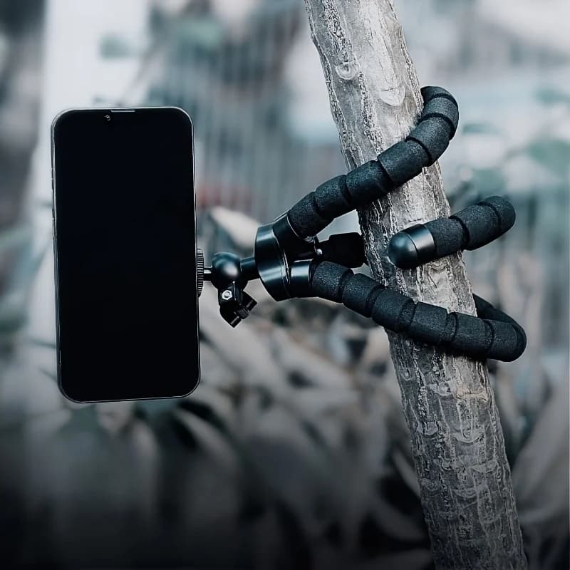 Universal Phone Tripod Mount with Bluetooth Remote