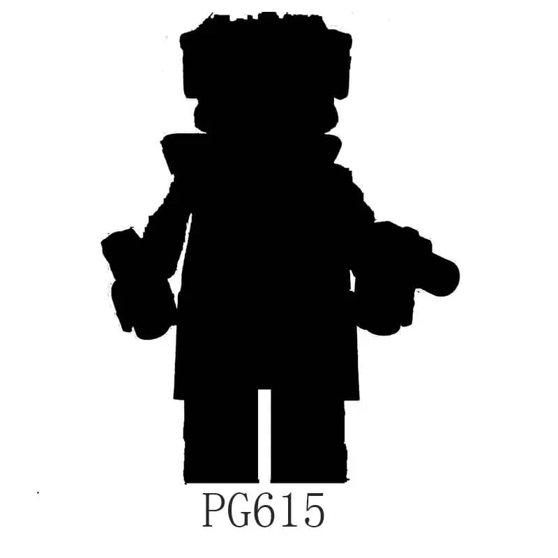 Collectible Building Block Figures Set