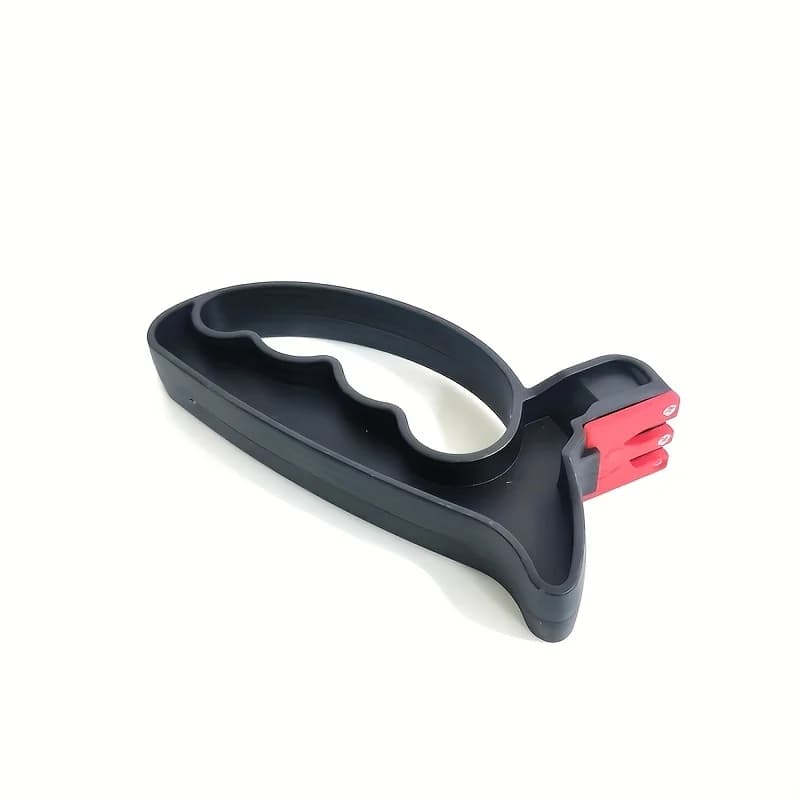 Handheld Scissor Sharpener with Ergonomic Grip