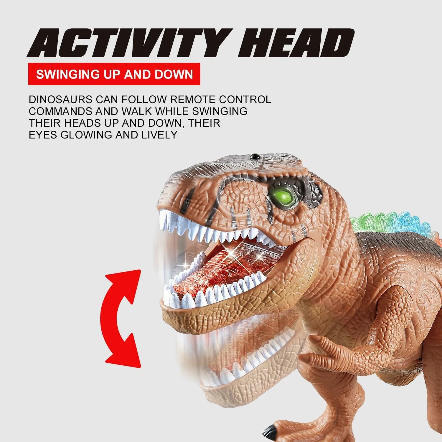 RC Dinosaur Car with Sound