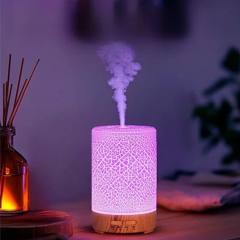 Ultrasonic Essential Oil Diffuser with LED Lights