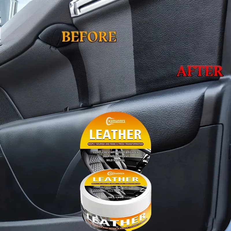 Car interior polishing cleaner, car interior parts cleaning and maintenance kit