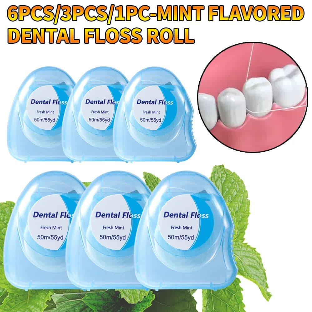 Mint Flavored Dental Floss