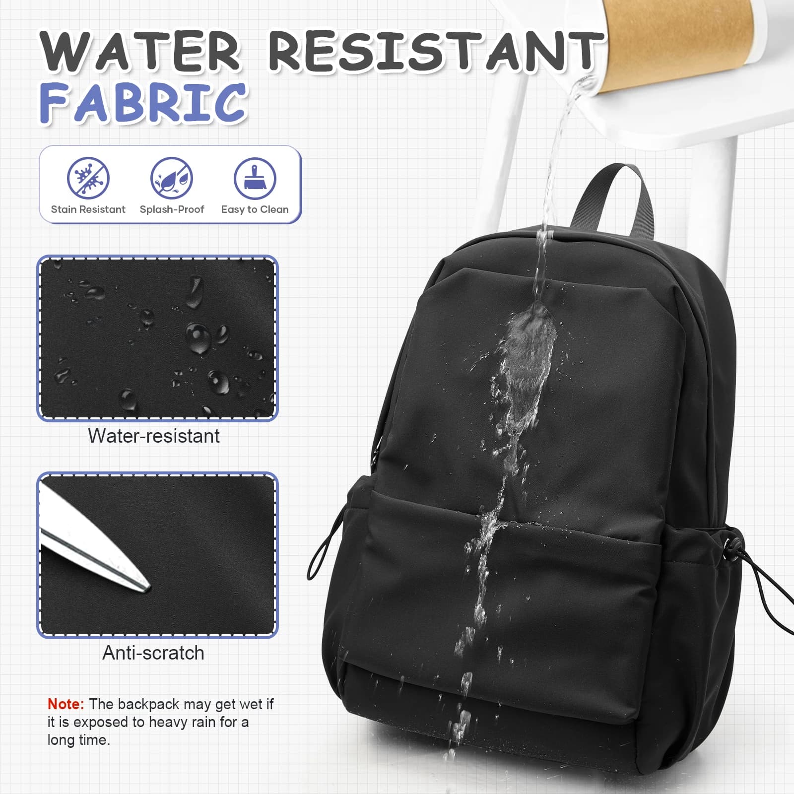 Lightweight School Backpack for Teens