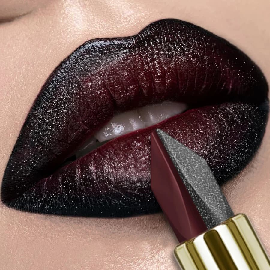 Two-Tone Waterproof Matte Lipstick