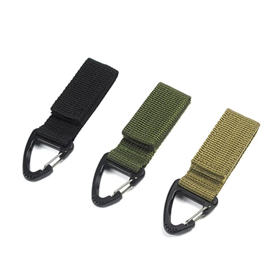 Tactical Gear Gloves Hook Climbing Outdoor Rope Storage Buckle Camping Mountaineering Backpack Hanging Buckles