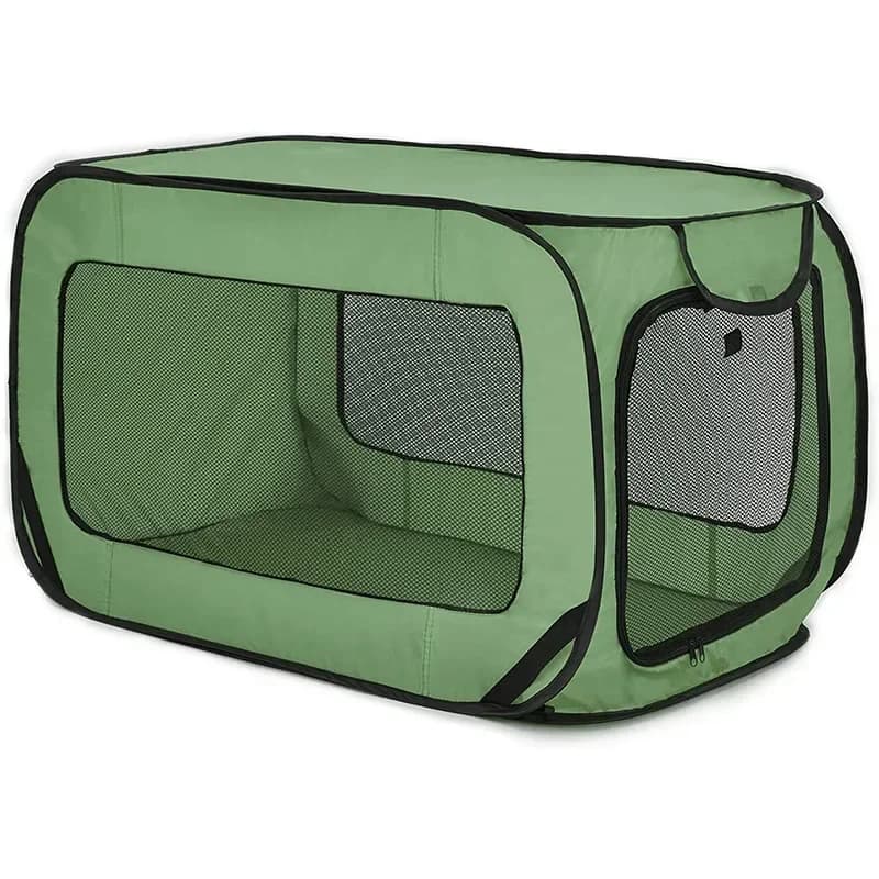 Portable Pop-Up Pet Kennel Tent