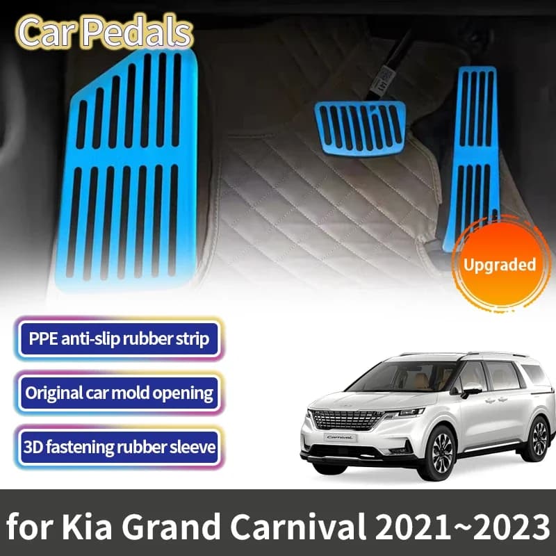 Kia Grand Carnival Pedal Pad Cover Set