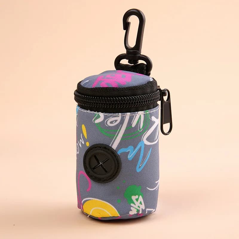 Pet Dog Poop Bags with Holder Outdoor Training Waste Disposal Bag Handy Durable Doggy Trash Bag for Walks And Hikes