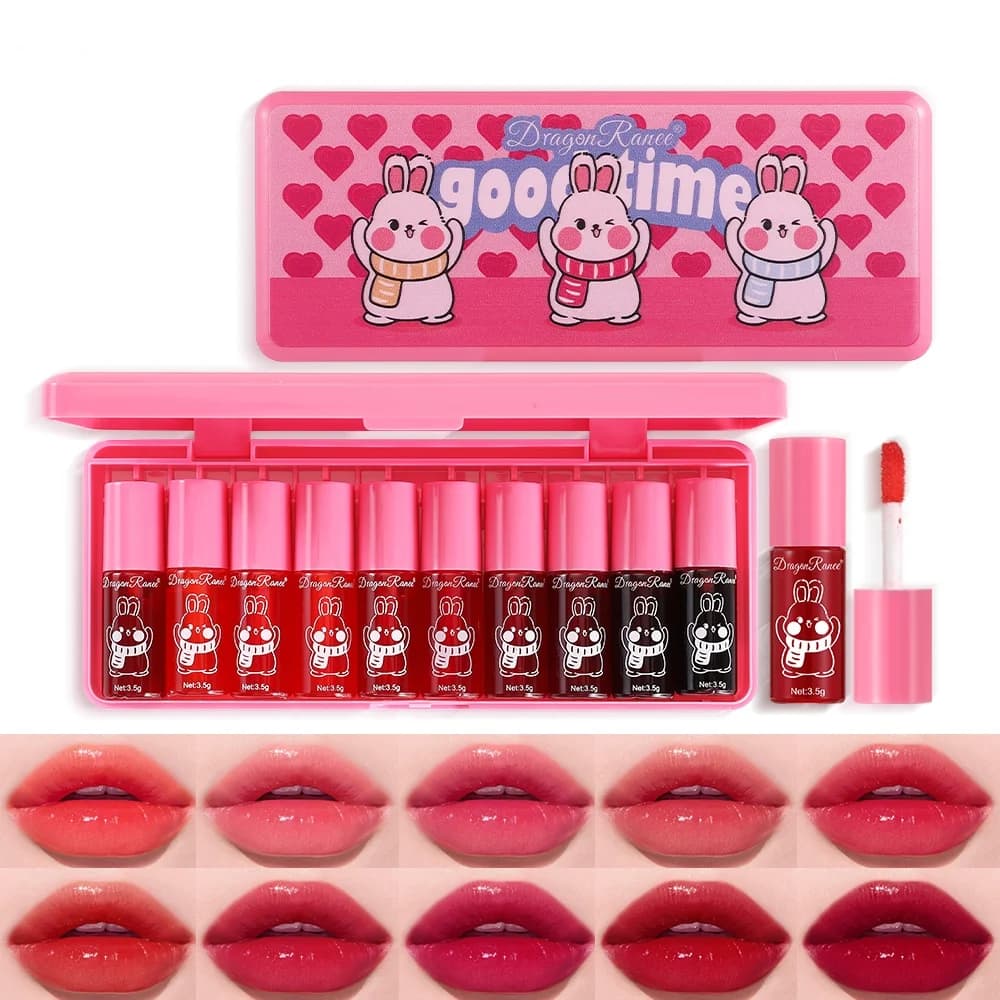 Lip Gloss Set of Ten