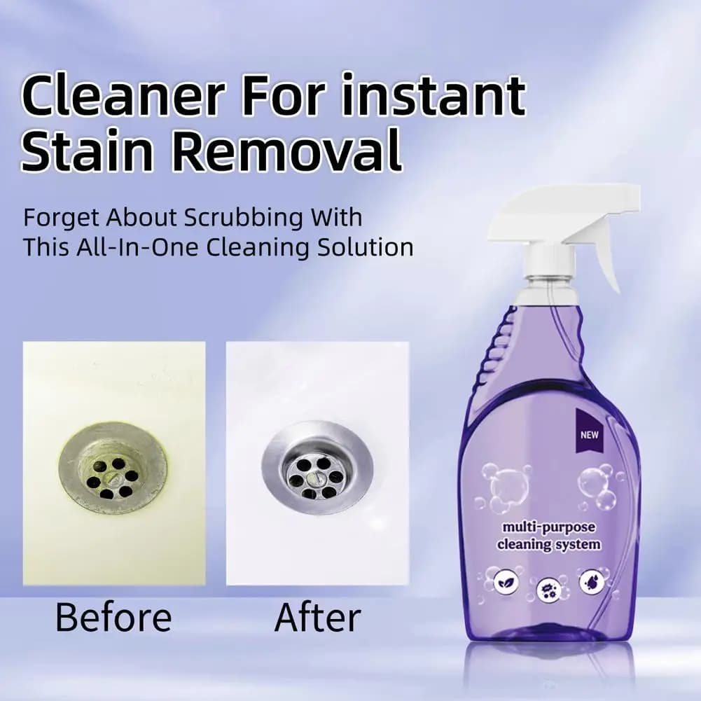 All-Purpose Cleaning Tablet System with Spray Bottle