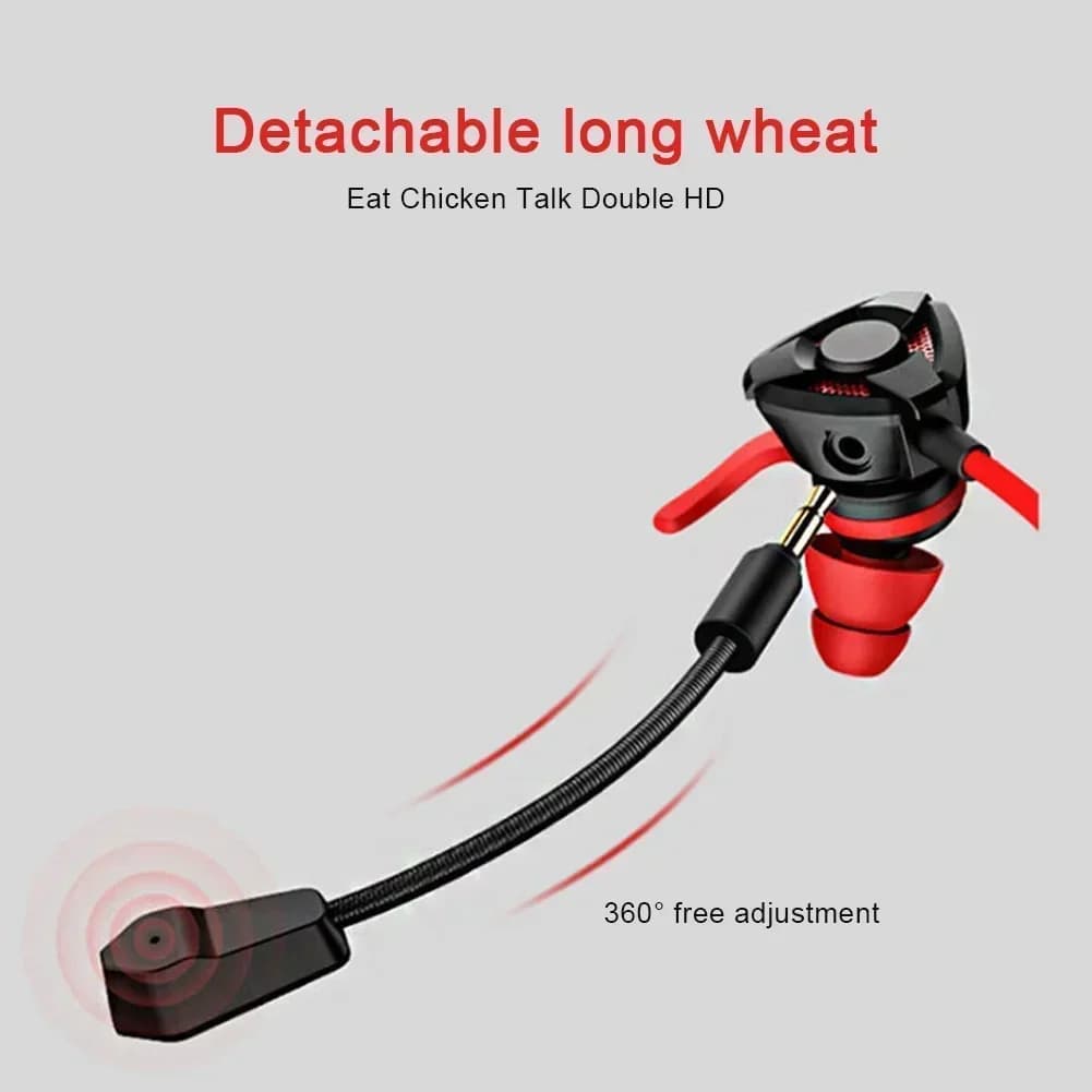 Gaming In-Ear Headphones with Microphone