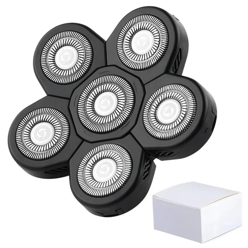 Replacement Floating Electric Shaver Head Kit